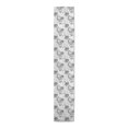 thumbnail image 1 of Creative Products Simple Floral Gray 4 16 x 72 Poly Twill Table Runner, 1 of 3