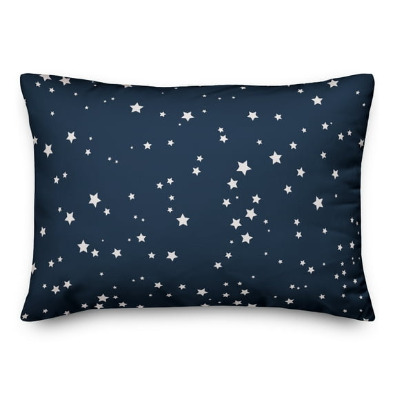 Creative Products Simple Star Pattern 14x20 Spun Poly Pillow