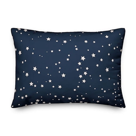 Creative Products Simple Star Pattern 14x20 Spun Poly Pillow