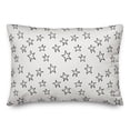 thumbnail image 1 of Creative Products Simple Star Pattern 20 x 14 Spun Poly Pillow, 1 of 3