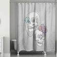 thumbnail image 1 of Creative Products Skeleton Ritz 71x74 Shower Curtain, 1 of 1