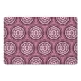 thumbnail image 1 of Creative Products Sketched Medallion Purple 27x18 Floor Mat, 1 of 1