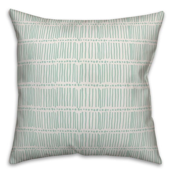 Creative Products Sketched Pattern 18x18 Spun Poly Pillow