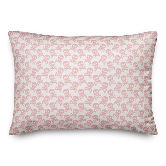 Creative Products Skull And Crossbones 20 x 14 Spun Poly Pillow