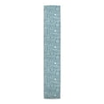 thumbnail image 1 of Creative Products Sky Blue Beach Words 16x72 Poly Twill Table Runner, 1 of 3