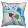thumbnail image 1 of Creative Products Sky Kites Spun Polyester Throw Pillow - 16x16, 1 of 1