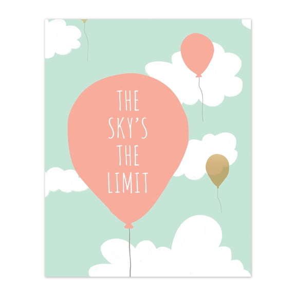 Creative Products Sky's The Limit 16x20 Canvas Wall Art