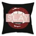 thumbnail image 1 of Creative Products Slay Fangs 16 x 16 Spun Poly Pillow, 1 of 3