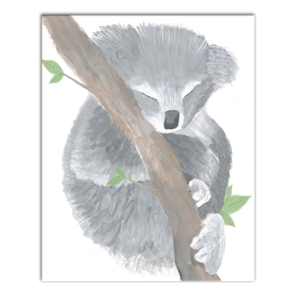 Creative Products Sleepy Koala 8x10 Canvas Wall Art