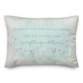 thumbnail image 1 of Creative Products Small Things Flowers 14x20 Spun Poly Pillow, 1 of 3