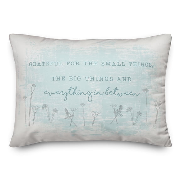 Creative Products Small Things Flowers 14x20 Spun Poly Pillow