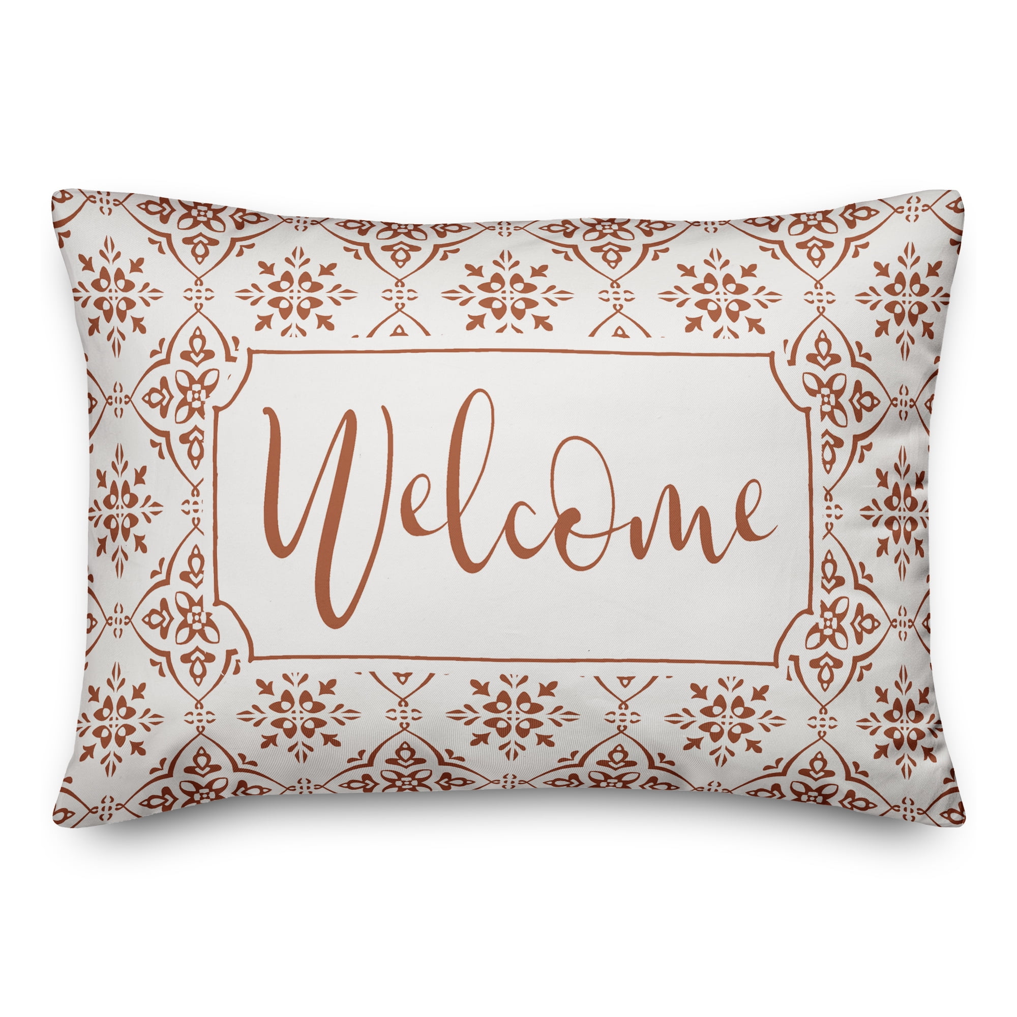 Creative Products Small Yellow Full Pattern Medallions 14x20 Indoor