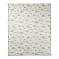 thumbnail image 1 of Creative Products Snowy Town Teal 50 x 60 Coral Fleece Blanket, 1 of 3