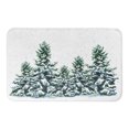 thumbnail image 1 of Creative Products Snowy Winter Forest 34x21 Bath Mat, 1 of 1