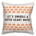 thumbnail image 1 of Creative Products Snuggle and Watch Scary Movies 18 x 18 Spun Poly Pillow, 1 of 3