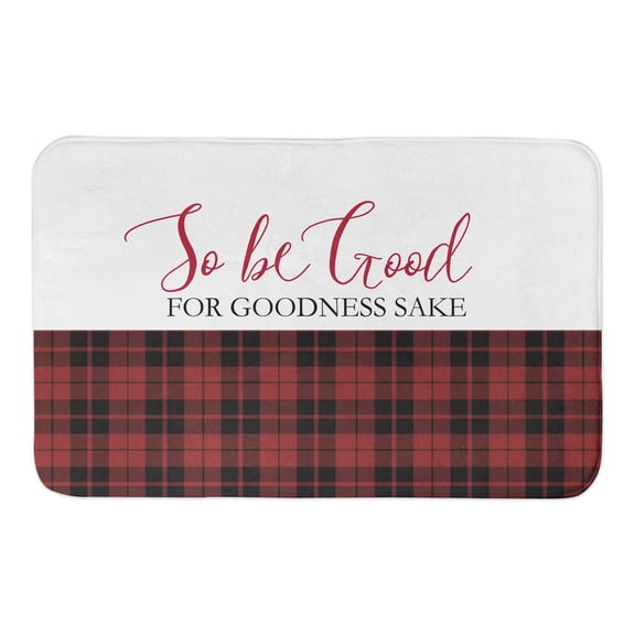 Creative Products So Be Good for Goodness Sake 34x21 Bath Mat