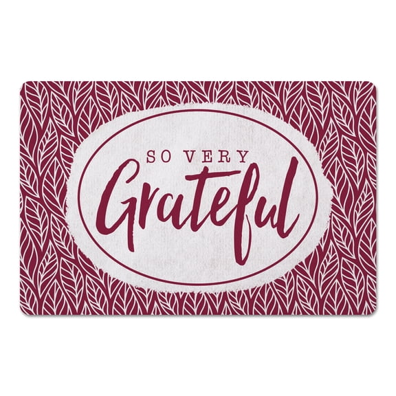 Creative Products So very grateful 27x18 Floor Mat