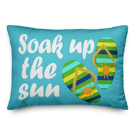 Creative Products Soak up the sun 14x20 Indoor / Outdoor Pillow