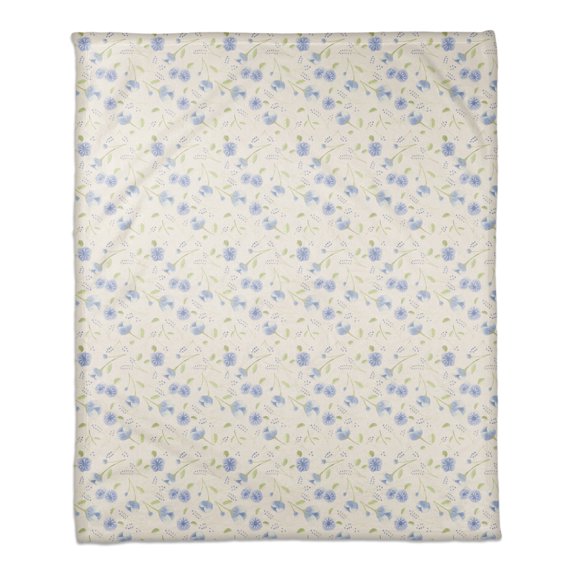 Creative Products Soft Floral Pattern 50x60 Coral Fleece Blanket