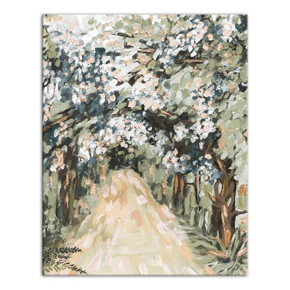 Creative Products Soft Jewel Tree Scape 11 x 14 Canvas Wall Art