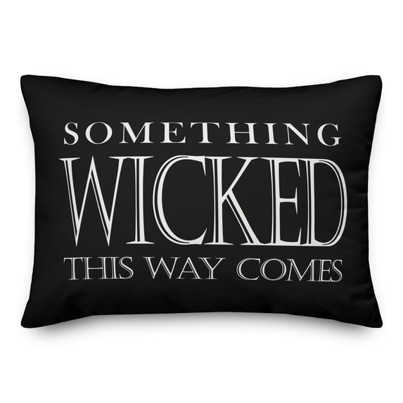 Creative Products Something Wicked This Way 14x20 Spun Poly Pillow