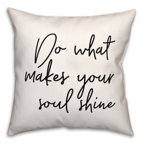 Creative Products Soul Shine 18x18 Spun Poly Pillow