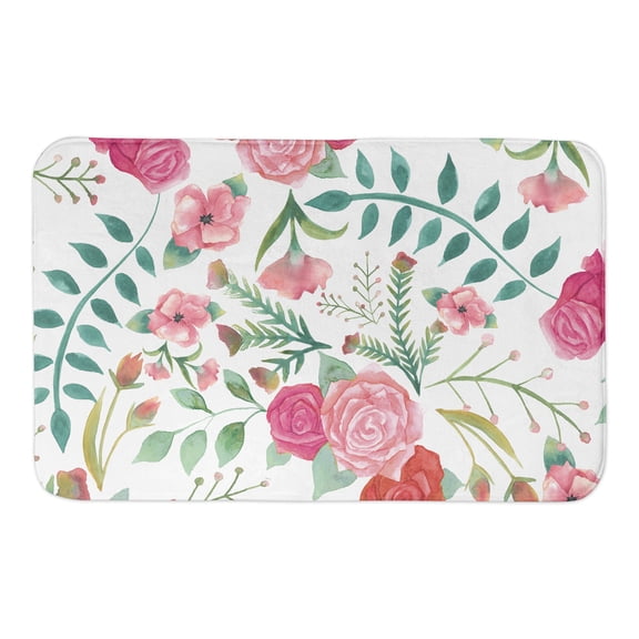 Creative Products Southern Belle Florals 34x21 Bath Mat