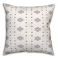 thumbnail image 1 of Creative Products Southwest Shapes Blue 16 x 16 Indoor / Outdoor Pillow, 1 of 3