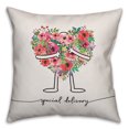thumbnail image 1 of Creative Products Special Delivery 18x18 Spun Poly Pillow, 1 of 3