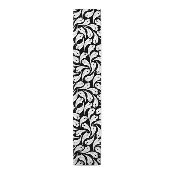Creative Products Spooky Ghosts 16x90 Poly Twill Table Runner