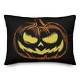 thumbnail image 1 of Creative Products Spooky Jack-O-Lantern 14x20 Spun Poly Pillow, 1 of 3