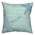 thumbnail image 1 of Creative Products Starfish Soul 18 x 18 Spun Poly Pillow, 1 of 3
