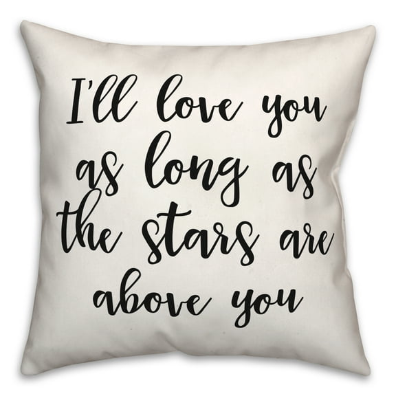 Creative Products Stars 18x18 Spun Poly Pillow