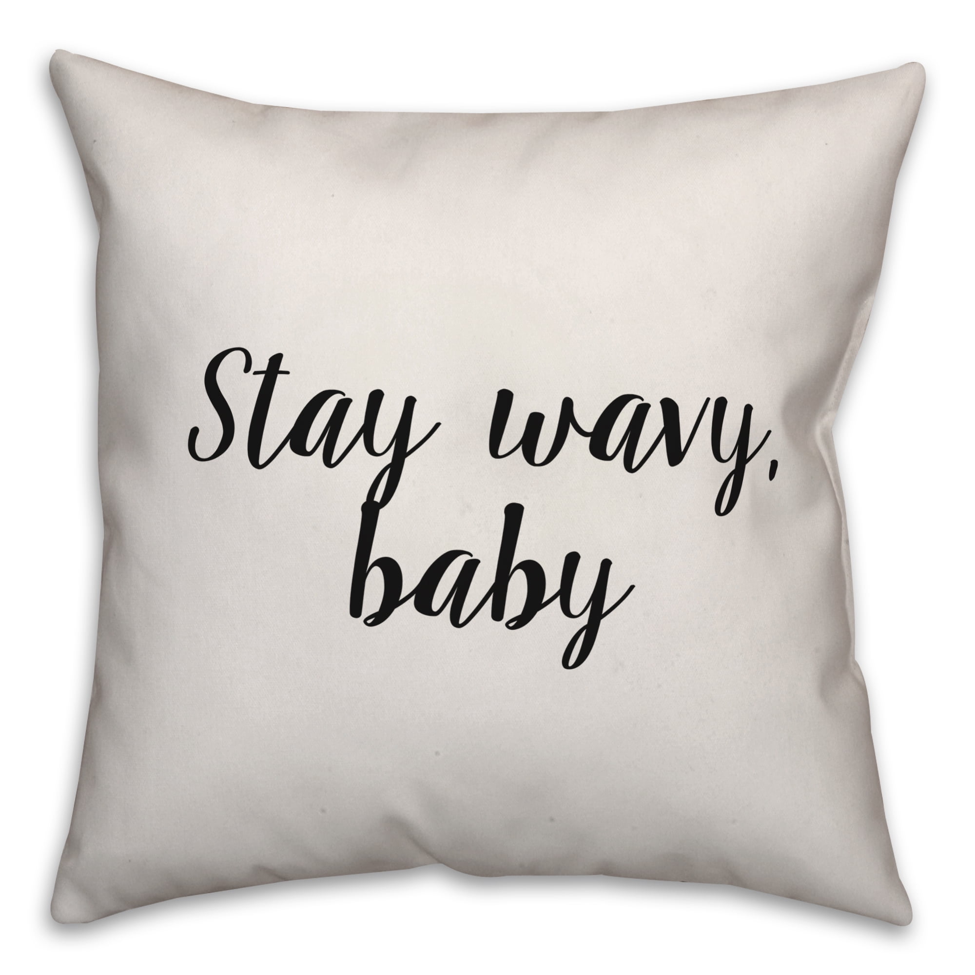 Creative Products Stay Wavy, Baby 16x16 Spun Poly Pillow