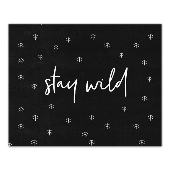 Creative Products Stay Wild 20x16 Canvas Wall Art