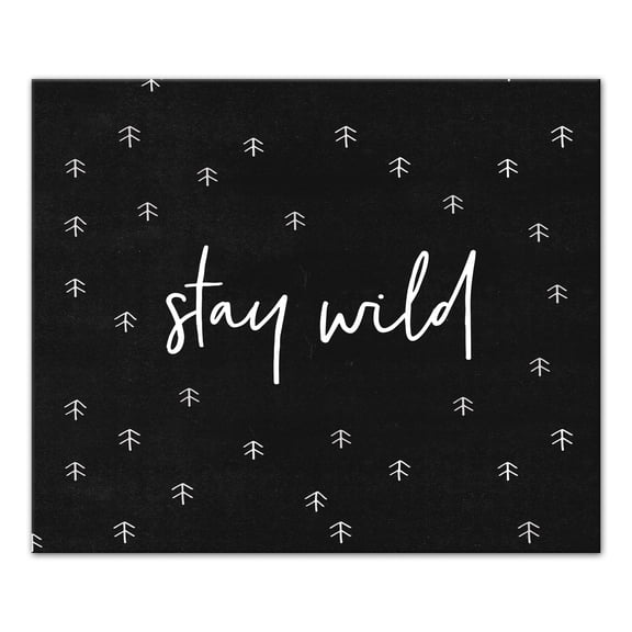 Creative Products Stay Wild 24x20 Canvas Wall Art