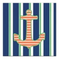thumbnail image 1 of Creative Products Striped Anchor 24x24 Canvas Wall Art, 1 of 5