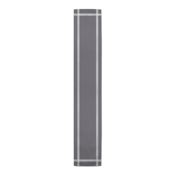 Creative Products Striped Border 16x72 Poly Twill Table Runner