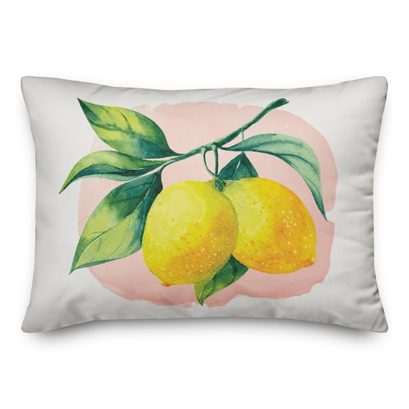 Creative Products Summer Lemons 14x20 Indoor / Outdoor Pillow