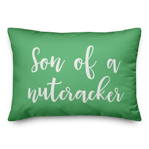 Creative Products Sun Of A Nutcracker in Light Green 14x20 Spun Poly Pillow