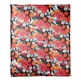 thumbnail image 1 of Creative Products Sunset Floral Pattern 50x60 Coral Fleece Blanket, 1 of 2