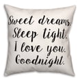 thumbnail image 1 of Creative Products Sweet 18x18 Spun Poly Pillow, 1 of 2