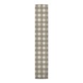 thumbnail image 1 of Creative Products Taupe Buffalo Check 16 x 90 Cotton Twill Table Runner, 1 of 3