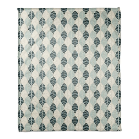 Creative Products Teal Moroccan Circles 50x60 Throw Blanket