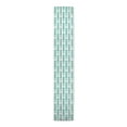 thumbnail image 1 of Creative Products Teal White Lighthouse And Wheels 16x90 Poly Twill Table Runner, 1 of 3
