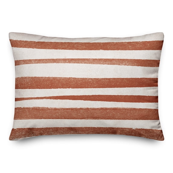 Creative Products Terra Cotta Modern Lines 14x20 Indoor / Outdoor Pillow