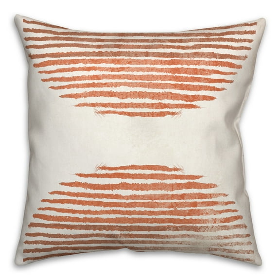 Creative Products Terracotta Circle 18x18 Spun Poly Pillow