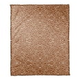 thumbnail image 1 of Creative Products Terracotta Spots 50 x 60 Coral Fleece Blanket, 1 of 3
