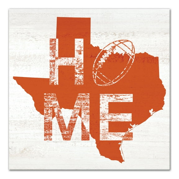 Creative Products Texas Football State Pride 16x16 Canvas Wall Art