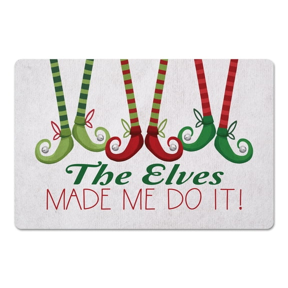 Creative Products The Elves Made me Do it 27x18 Floor Mat